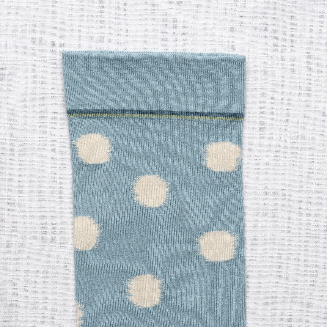 Blue Polka Dot Socks