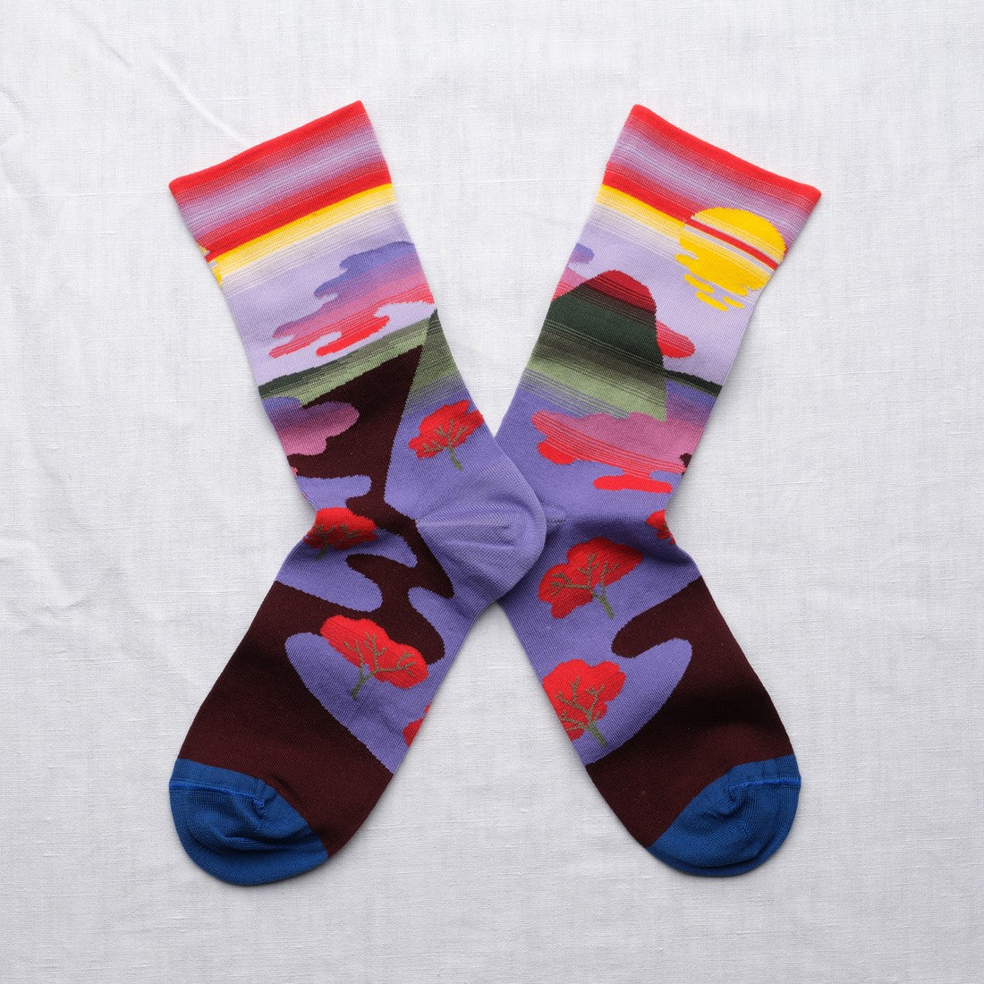Chaussette Paysage