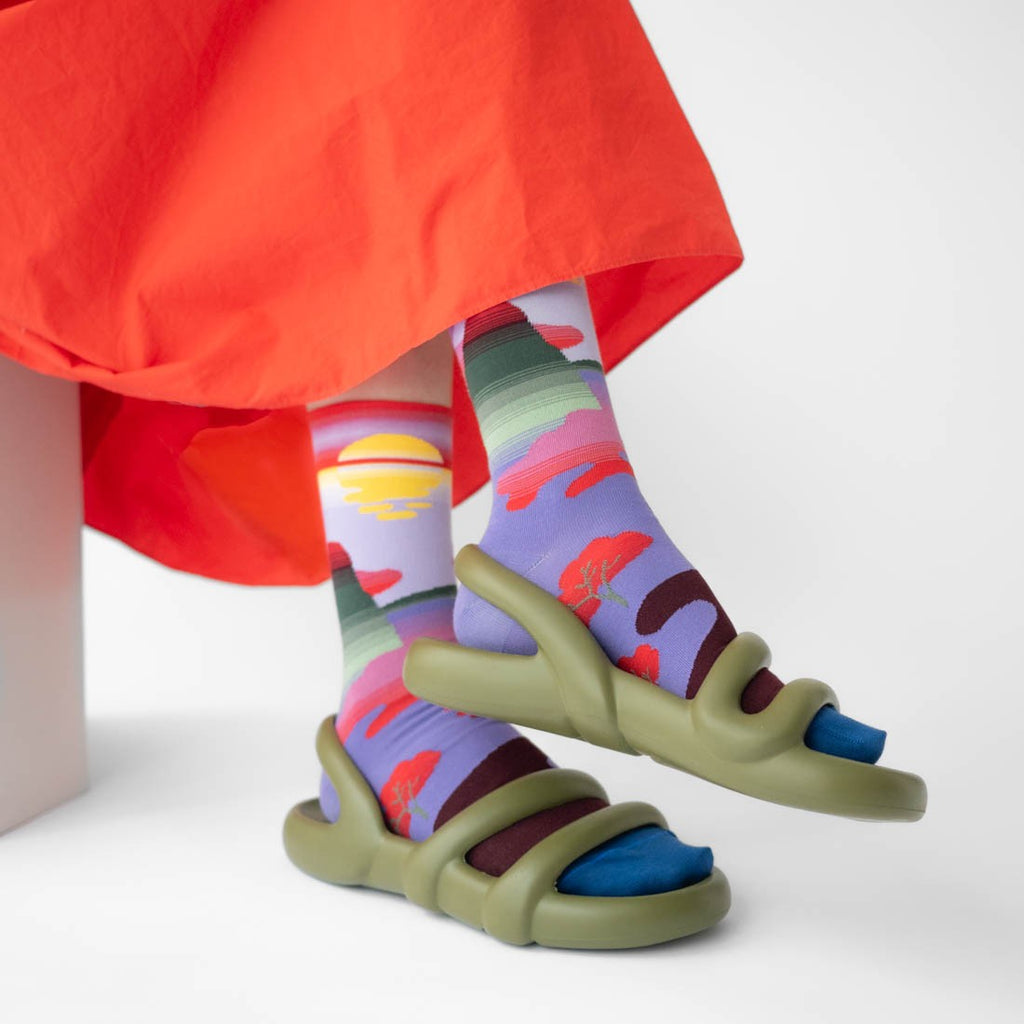 Chaussettes Paysage