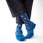 Chaussettes semis bleu