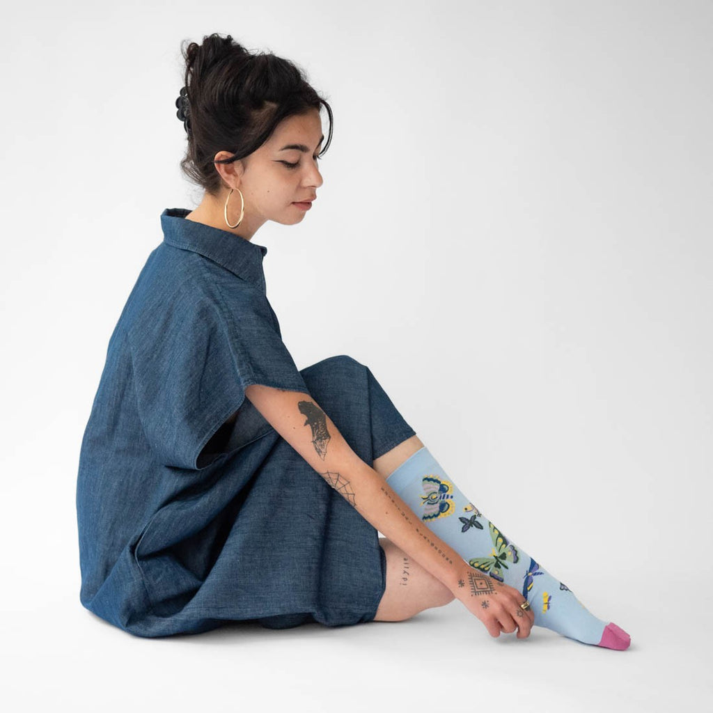 Chaussettes Papillons