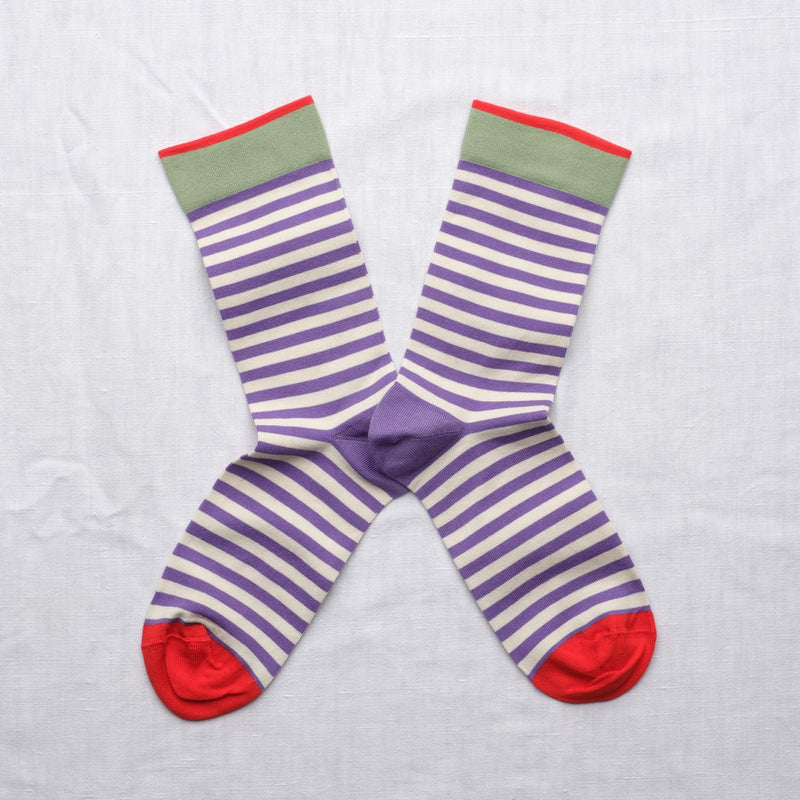 Iris Striped Socks