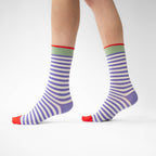 Chaussettes Rayures Iris