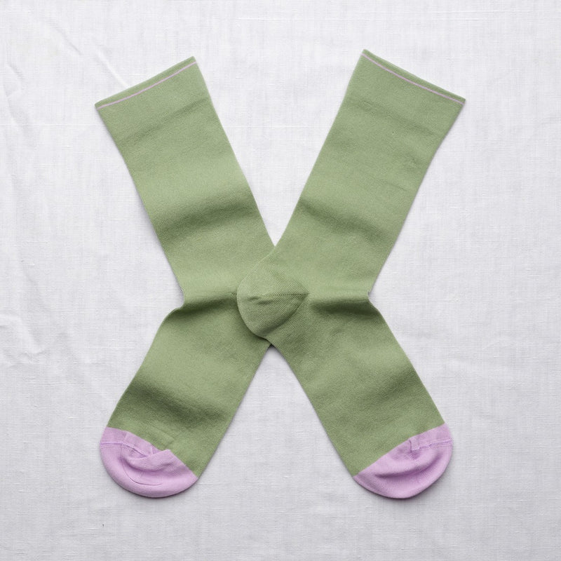 Vintage Green Socks