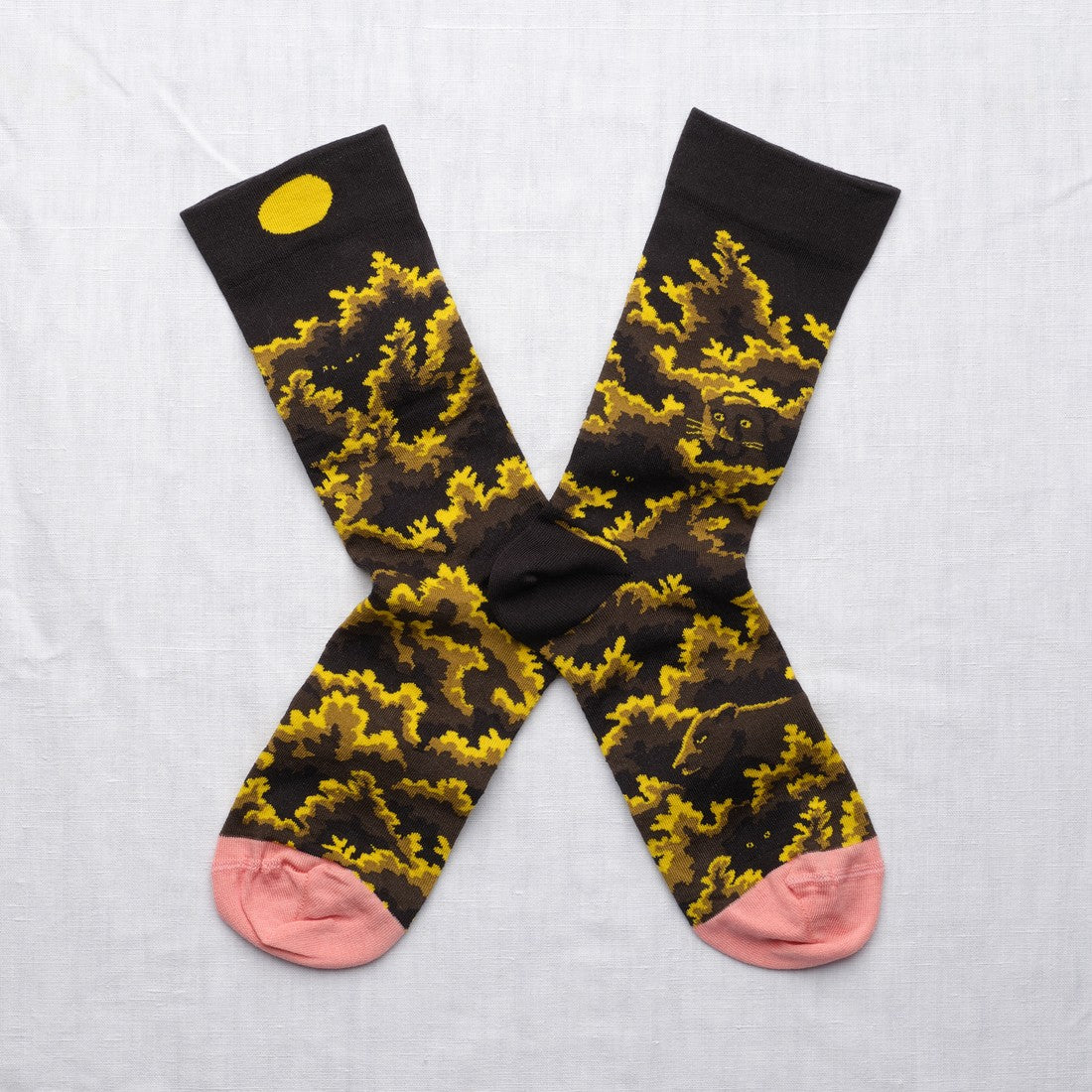 Chaussettes Feuillage Panthère