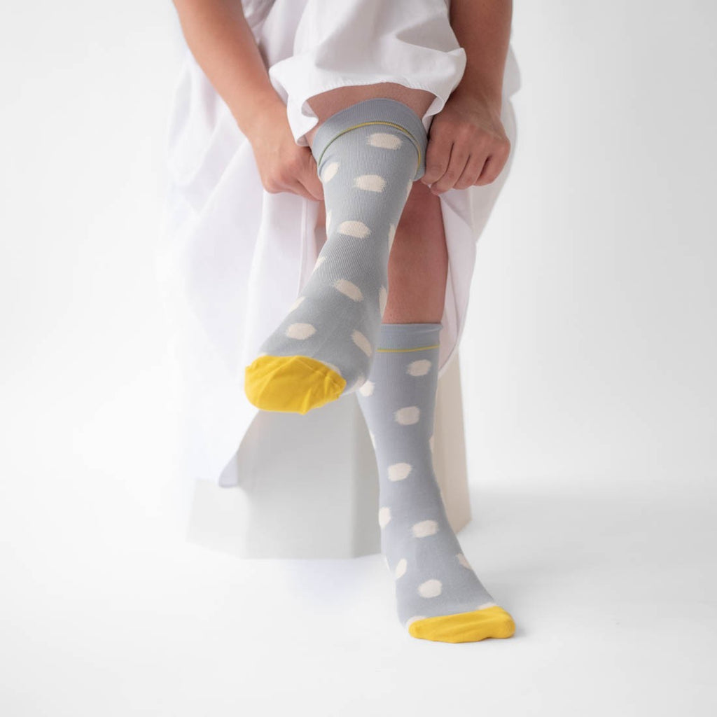 Raindrop Polka Dot Socks