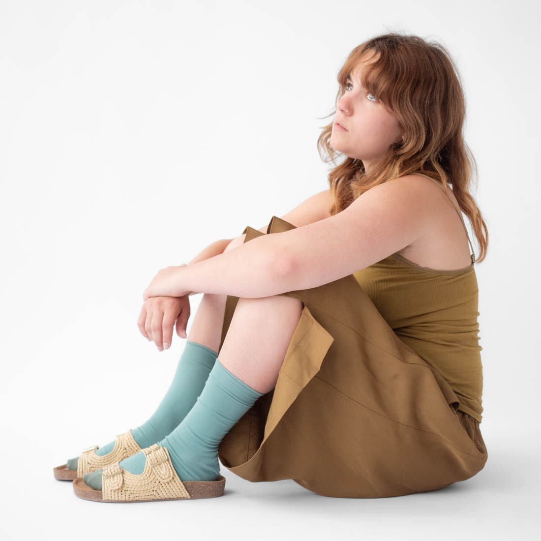 Plain Aloe Socks