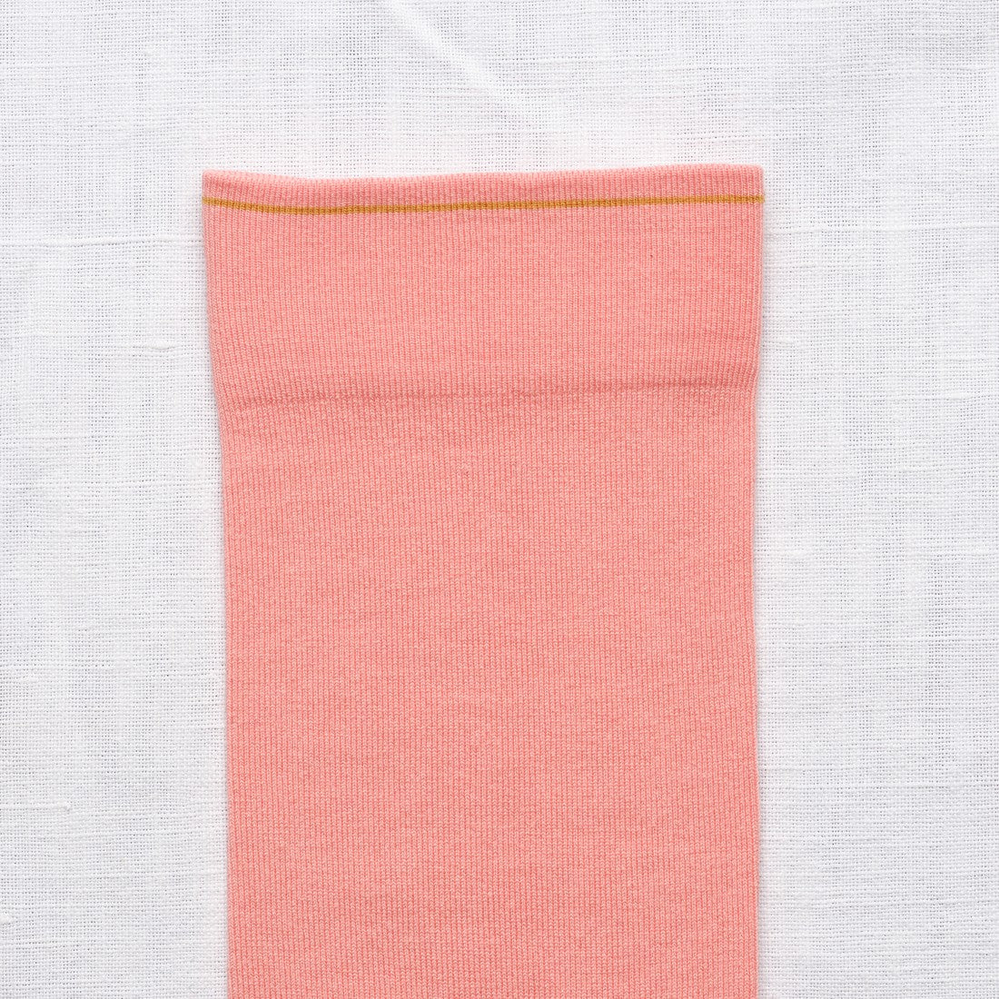 Plain Peach Pink Socks