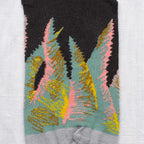 Aloe Short Socks Black Faux