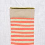 Striped Nasturtium Socks