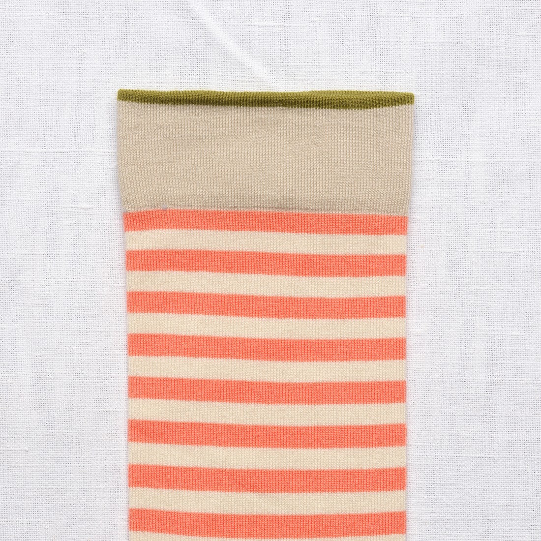 Striped Nasturtium Socks