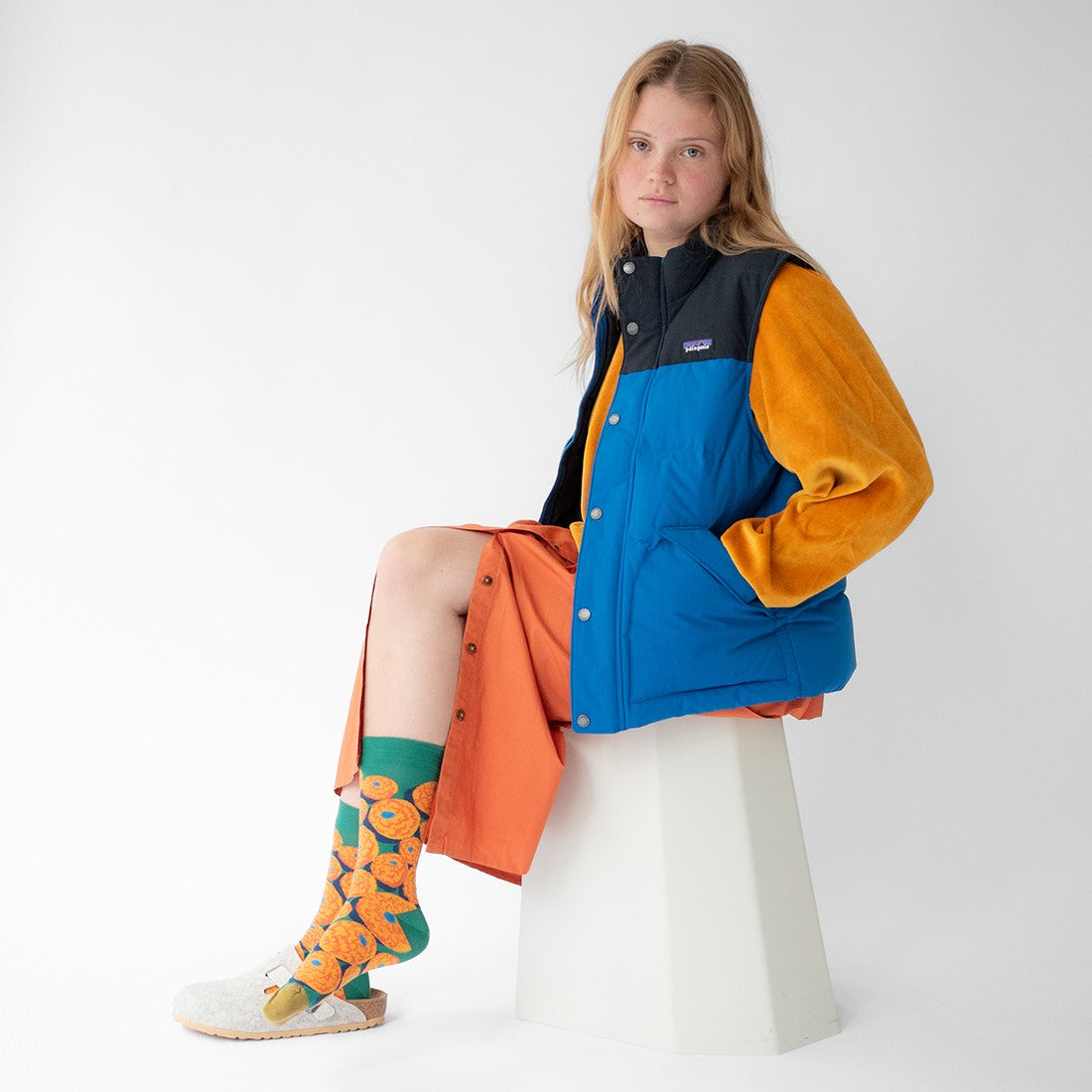Chaussettes Oranges