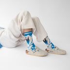 Chaussettes Banquise Gris-clair