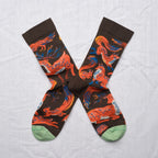 Chaussettes Animaux Terre d'Ombre