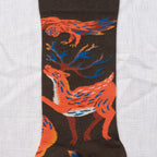 Chaussettes Animaux Terre d'Ombre