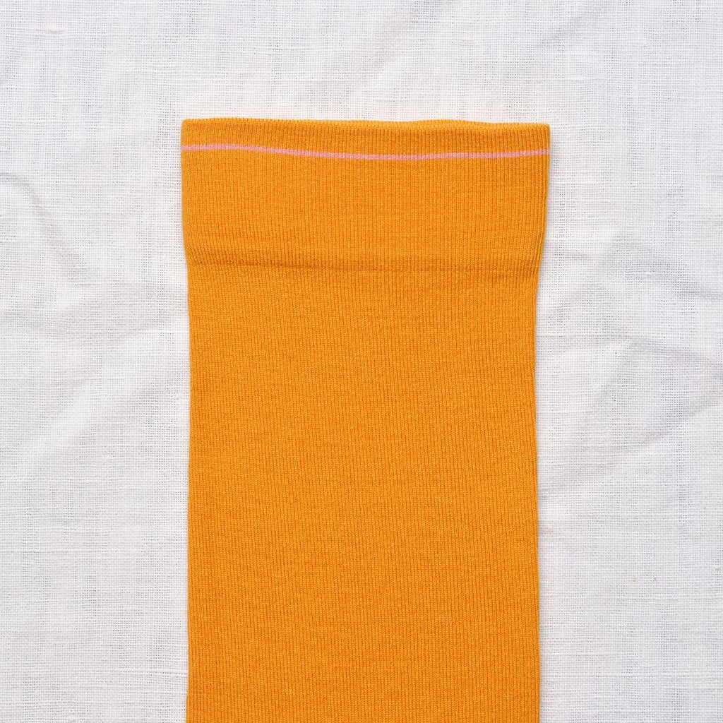 Chaussettes Unies Curcuma