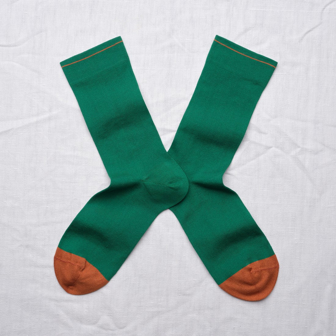 Chaussettes Unies Emeraude