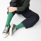 Plain Emerald Socks