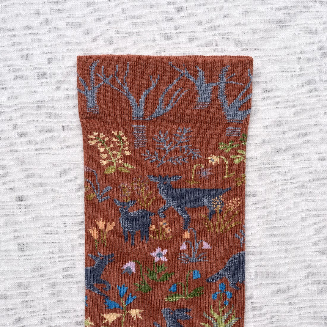 Sepia Undergrowth Socks