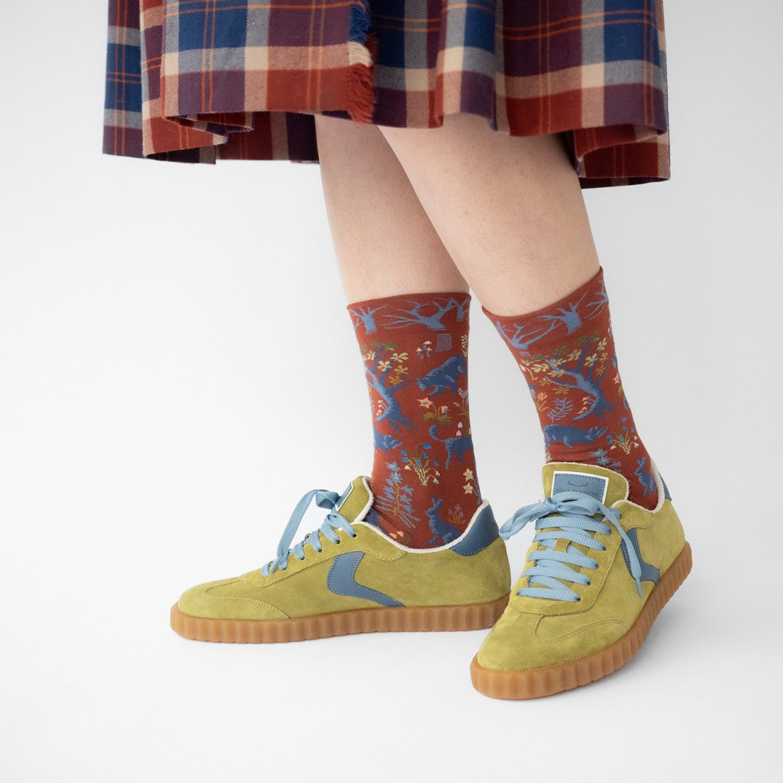 Sepia Undergrowth Socks