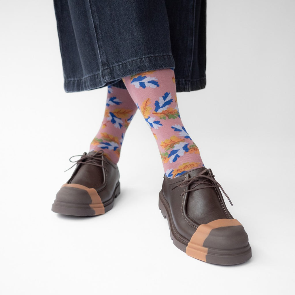 Oak Grape Knee-Highs