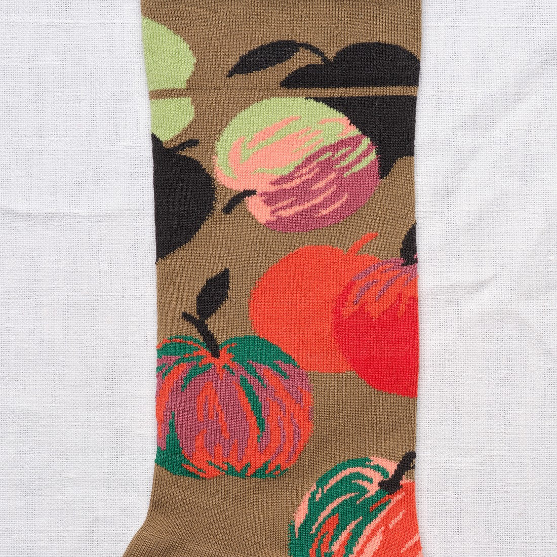 Apple Taupe Sock