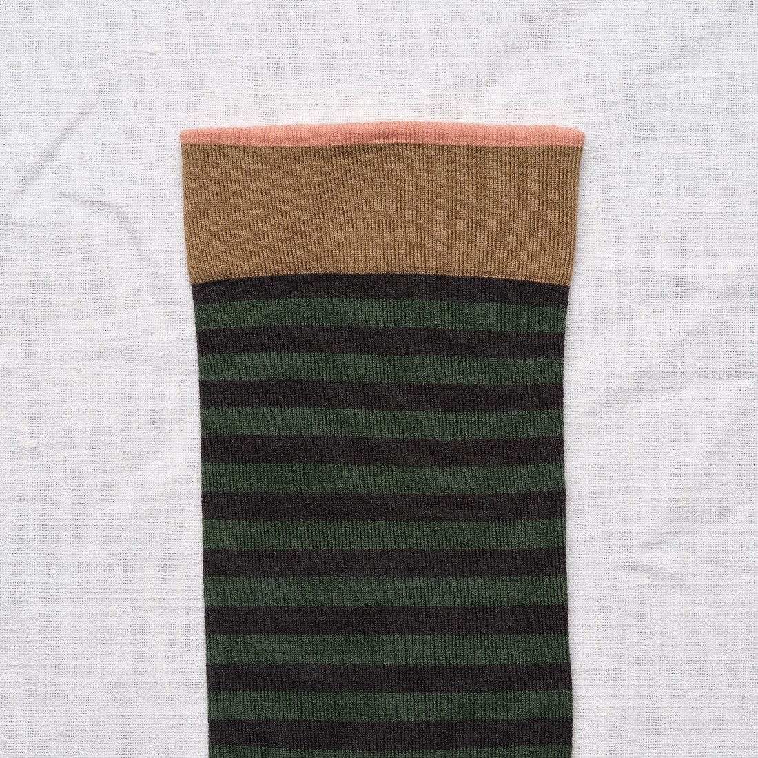 Faux Black Stripe Sock