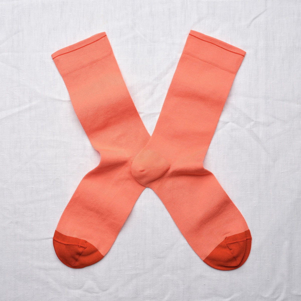 Chaussette Uni Capucine