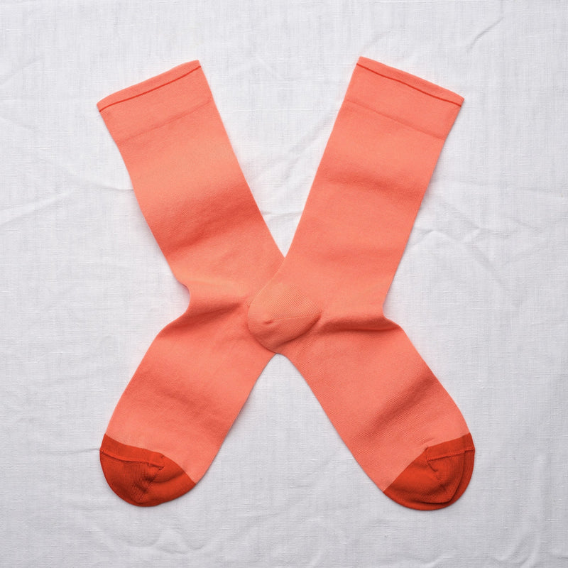 Solid Capucine Sock