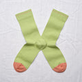 Chaussette Uni Lime