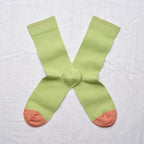 Chaussette Uni Lime