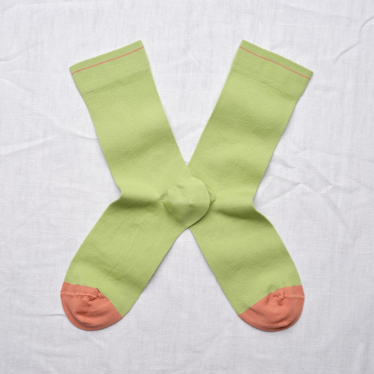 Chaussette Uni Lime