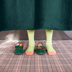Chaussettes Uni Lime