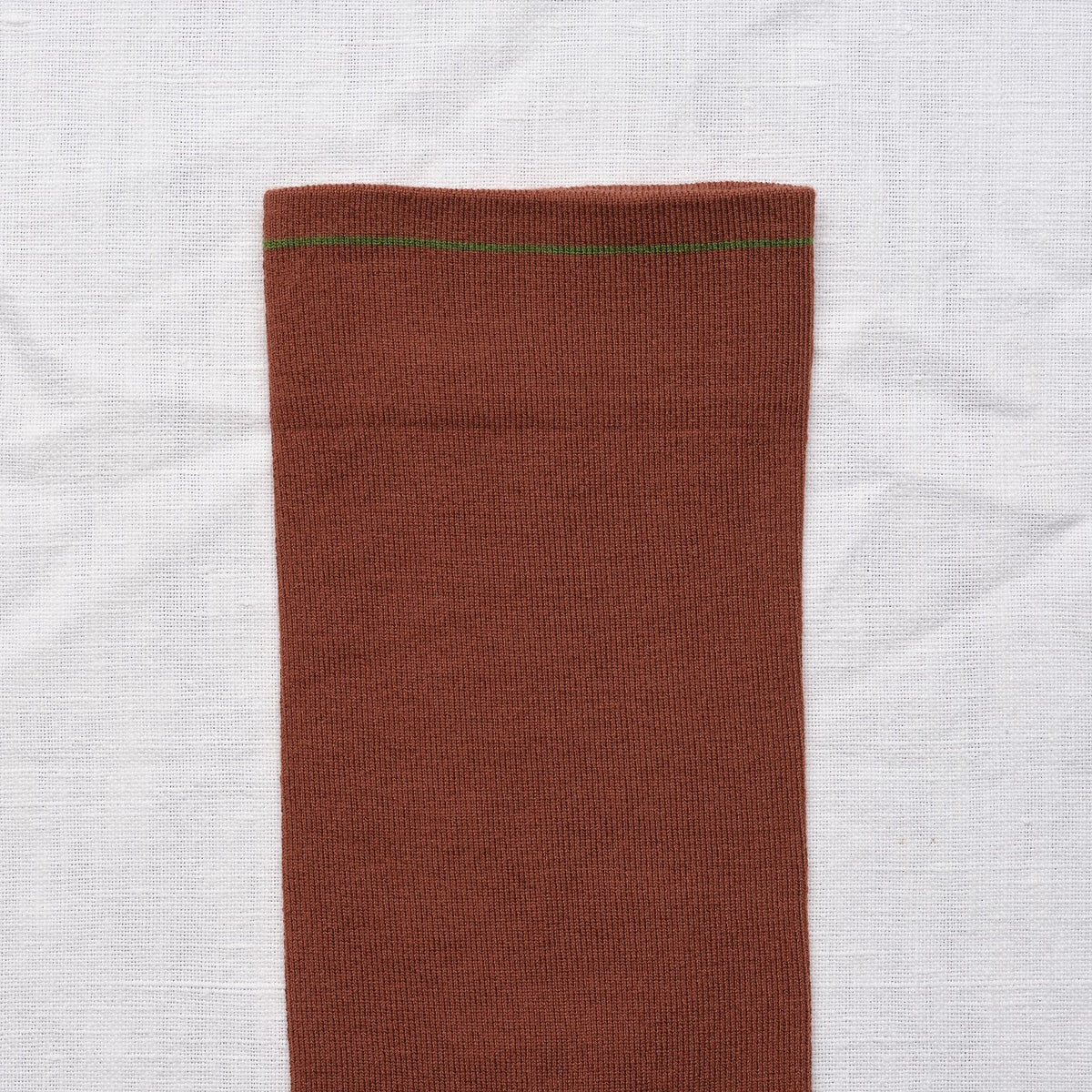 Plain Sepia Sock