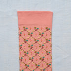 Toile de Jouy - Powder Pink Floral Trellis