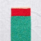 Chaussettes Mousse - Uni Vert