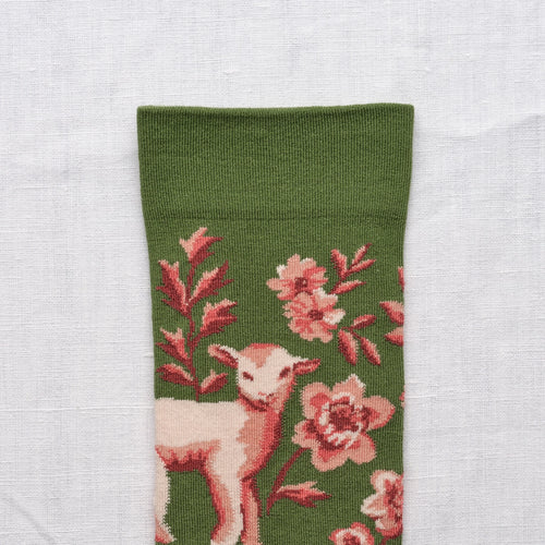 Lamb Cactus Sock