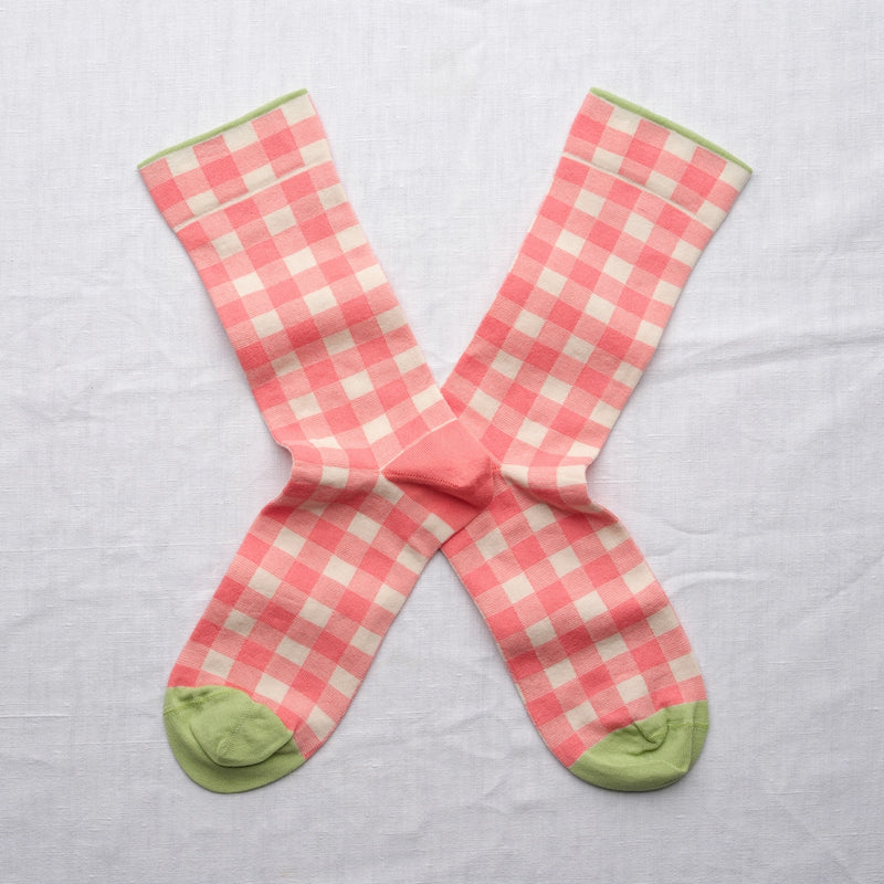 Gingham Socks