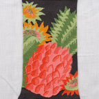 Pineapple Socks Faux-Black