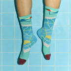 Mint Pool Socks