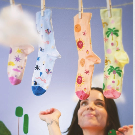 Socks Elements: Water - Leona Rose