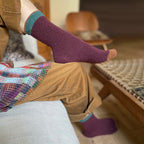 Chaussettes Mousse Uni Porto