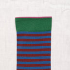 Chaussettes Rayures Cobalt