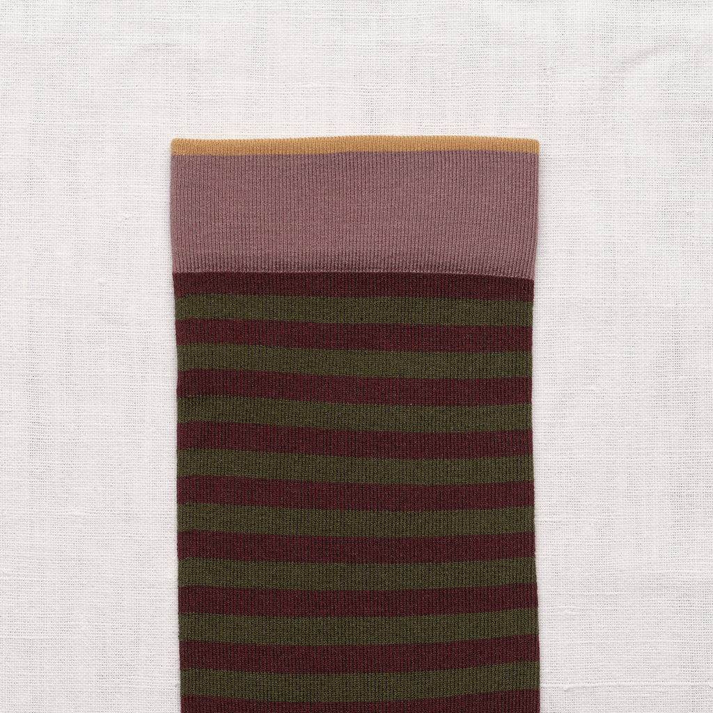 Cypress Stripe Socks