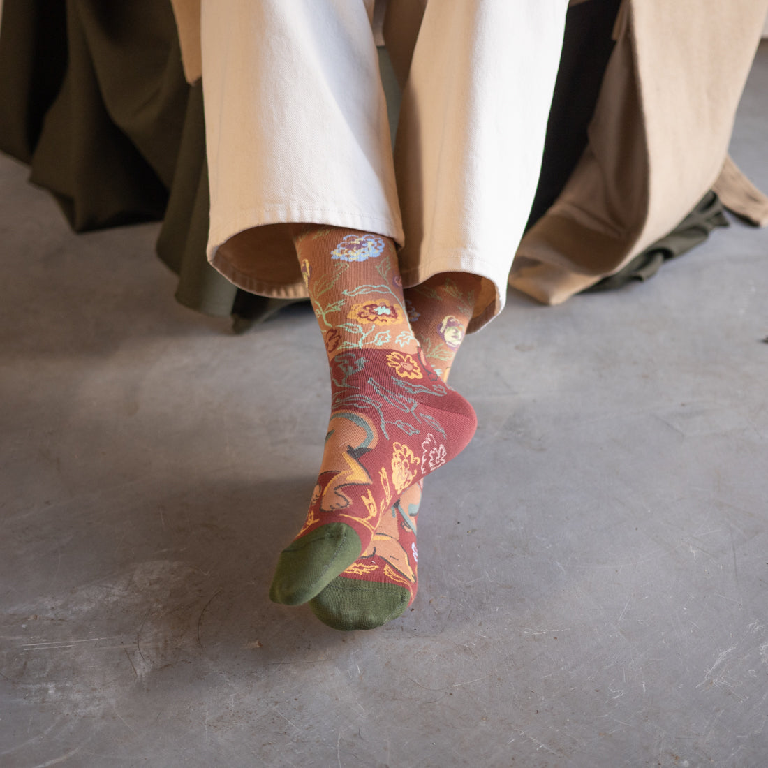 Caramel Dachshund Socks