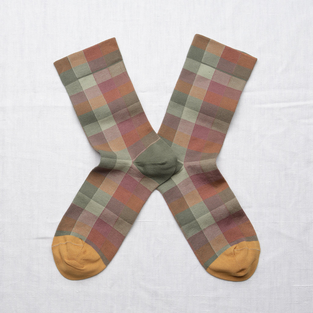 Sunday Plaid Socks