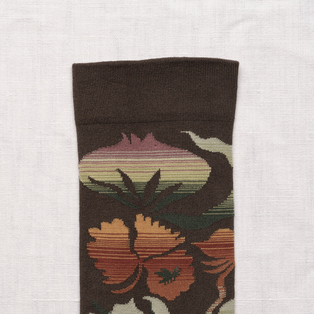 Autumn Flowers Socks