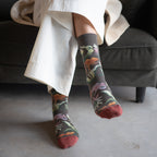 Autumn Flowers Socks