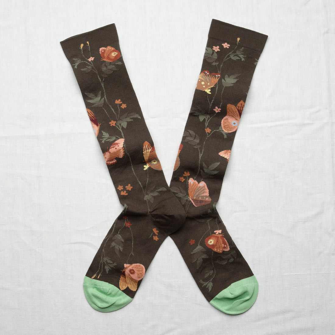 Midnight Butterfly Knee-Highs