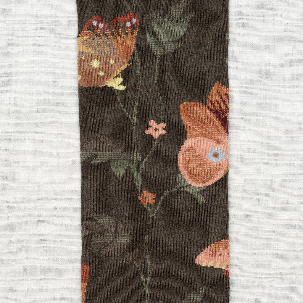 Midnight Butterfly Knee-Highs